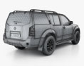 Nissan Pathfinder con interni 2010 Modello 3D