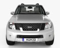 Nissan Pathfinder 带内饰 2010 3D模型 正面图