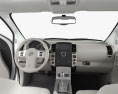 Nissan Pathfinder com interior 2013 Modelo 3d dashboard