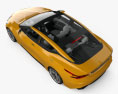 Nissan Sport Седан з детальним інтер'єром 2014 3D модель top view