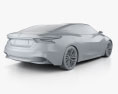 Nissan Sport Седан з детальним інтер'єром 2014 3D модель