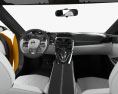 Nissan Sport Седан з детальним інтер'єром 2014 3D модель dashboard