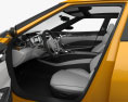 Nissan Sport sedan com interior 2014 Modelo 3d assentos