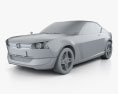 Nissan IDx Freeflow 2017 3D模型 clay render
