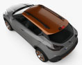 Nissan Kicks Concept 2014 3d model top view