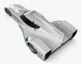 Nissan ZEOD RC 2014 3D 모델  top view