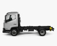 Nissan NT 500 Chassis Truck 2017 3d model side view