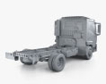 Nissan NT 500 Chassis Truck 2017 3d model