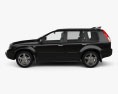 Nissan X-Trail 2004 3D 모델  side view