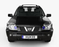 Nissan X-Trail 2004 3D 모델  front view