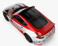Nissan 370Z Nismo GT Academy 2012 3D模型 顶视图