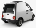 Nissan S-Cargo Canvas Top 1989 3d model back view