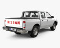 Nissan Ddsen 2018 3D-Modell Rückansicht