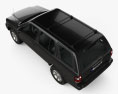 Nissan Pathfinder 2005 Modello 3D vista dall'alto