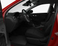 Nissan Qashqai with HQ interior and engine 2017 3d model seats