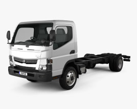 3D model of Nissan Atlas Chassis Truck 2017