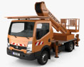 Nissan Cabstar Lift Platform Truck 2011 3D模型