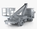 Nissan Cabstar Lift Platform Truck 2011 3D модель