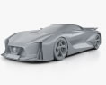 Nissan 2020 Vision Gran Turismo 2020 3d model clay render
