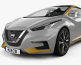 Nissan Sway 2015 3D-Modell