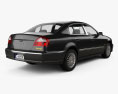 Nissan President 2010 3D 모델  back view