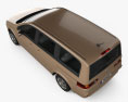 Nissan Lafesta 2012 3D-Modell Draufsicht