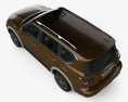 Nissan Armada 2020 3d model top view