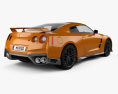 Nissan GT-R 2020 3D模型 后视图