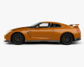 Nissan GT-R 2020 3D模型 侧视图