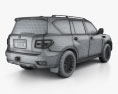 Nissan Patrol (AE) 2017 3d model
