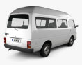 Nissan Caravan Urvan LWB HR 1985 3D-Modell Rückansicht