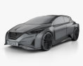 Nissan IDS 2016 3D 모델  wire render