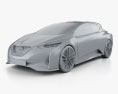Nissan IDS 2016 3D 모델  clay render
