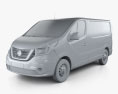 Nissan NV300 Panel Van L1H1 2014 3D 모델  clay render