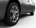 Nissan Versa Sense з детальним інтер'єром 2018 3D модель