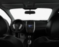 Nissan Versa Sense con interior 2018 Modelo 3D dashboard