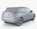 Nissan Micra 2019 3D модель