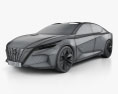 Nissan Vmotion 2.0 2018 3D-Modell wire render