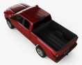 Nissan Titan King Cab SV 2020 3D-Modell Draufsicht