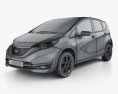 Nissan Note e-Power (JP) 2018 3Dモデル wire render