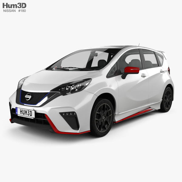 Nissan Note e-Power Nismo 2018 3D-Modell