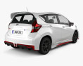 Nissan Note e-Power Nismo 2018 3d model back view