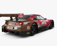 Nissan GT-R GT500 Motul 2020 3D-Modell Rückansicht