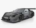 Nissan GT-R GT500 Motul 2020 Modello 3D wire render