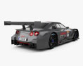 Nissan GT-R GT500 Nismo 2020 3D模型 后视图