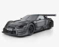 Nissan GT-R GT500 Nismo 2020 3D-Modell wire render