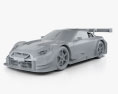Nissan GT-R GT500 Nismo 2020 3D-Modell clay render
