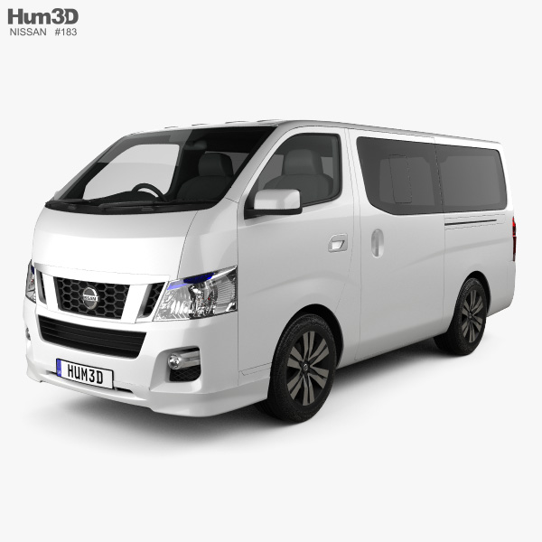 Nissan NV350 Caravan 2016 3D model