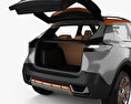 Nissan Kicks Концепт с детальным интерьером 2014 3D модель
