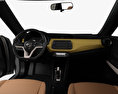 Nissan Kicks Conceito com interior 2014 Modelo 3d dashboard